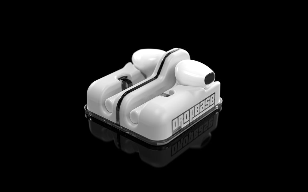 DropBase™ Headphone Case White